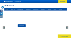 Desktop Screenshot of blindsa.org.za